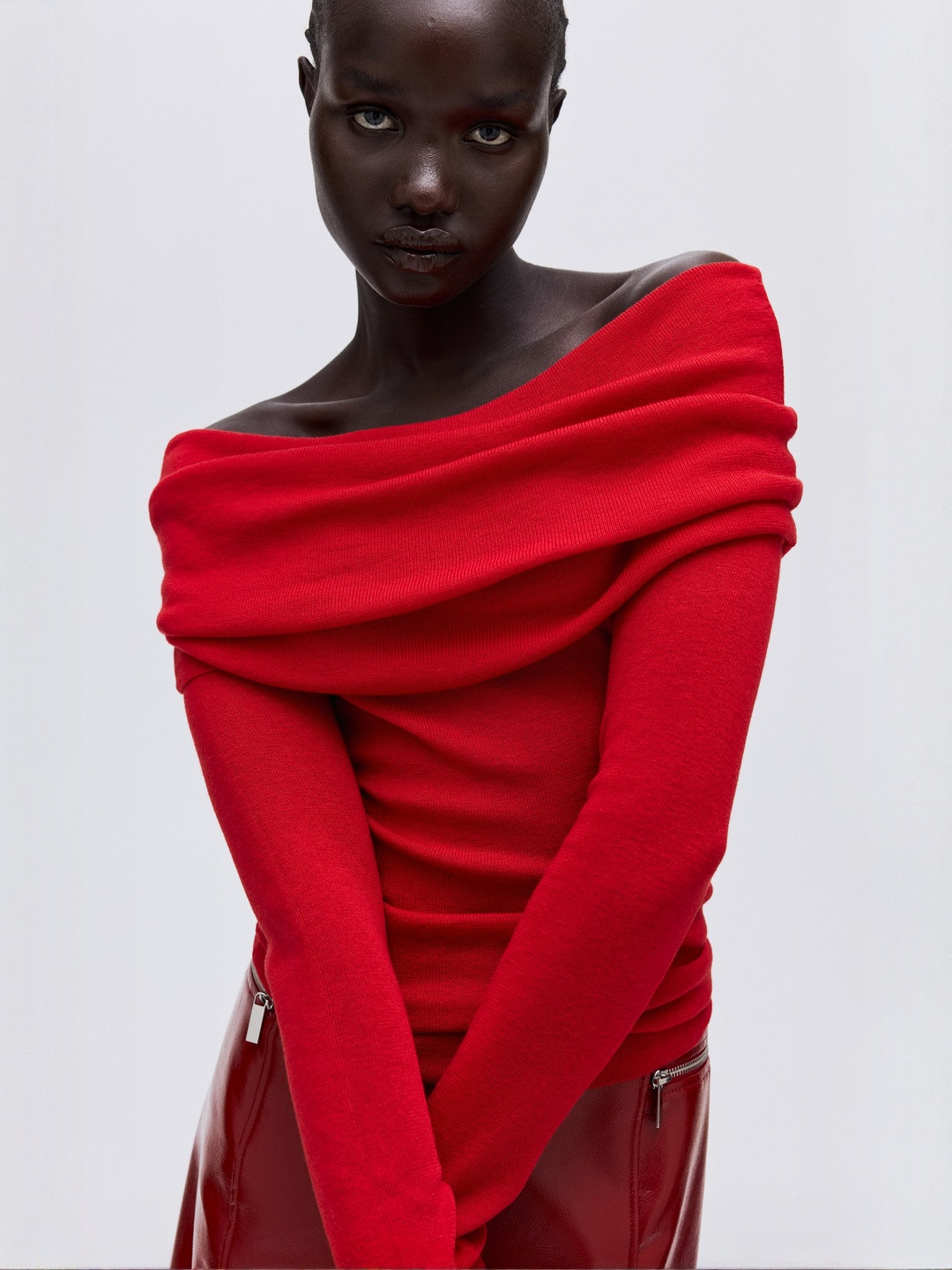 H&M Off-The-Shoulder Jumper