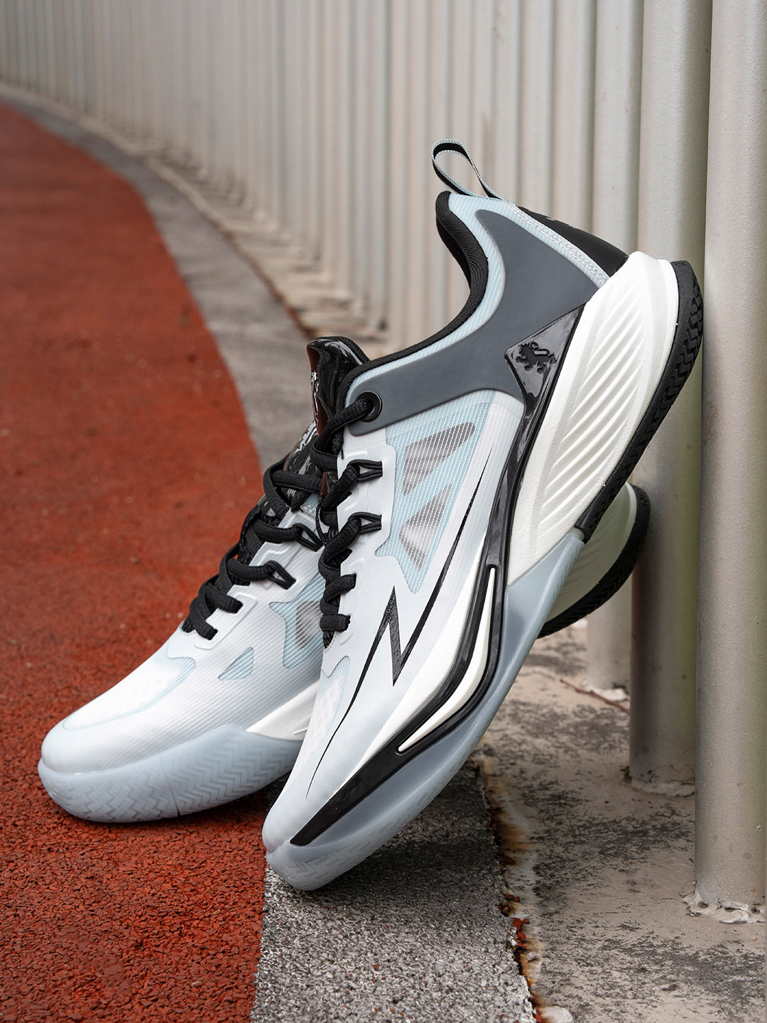 Red Tape Mesh Basketball Shoes