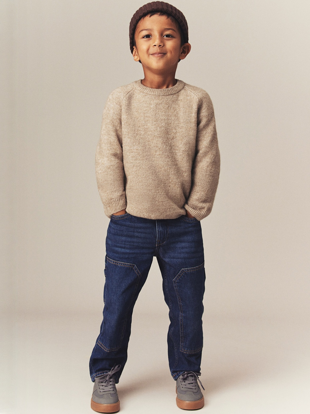 H&M Boys Raglan-Sleeved Jumper