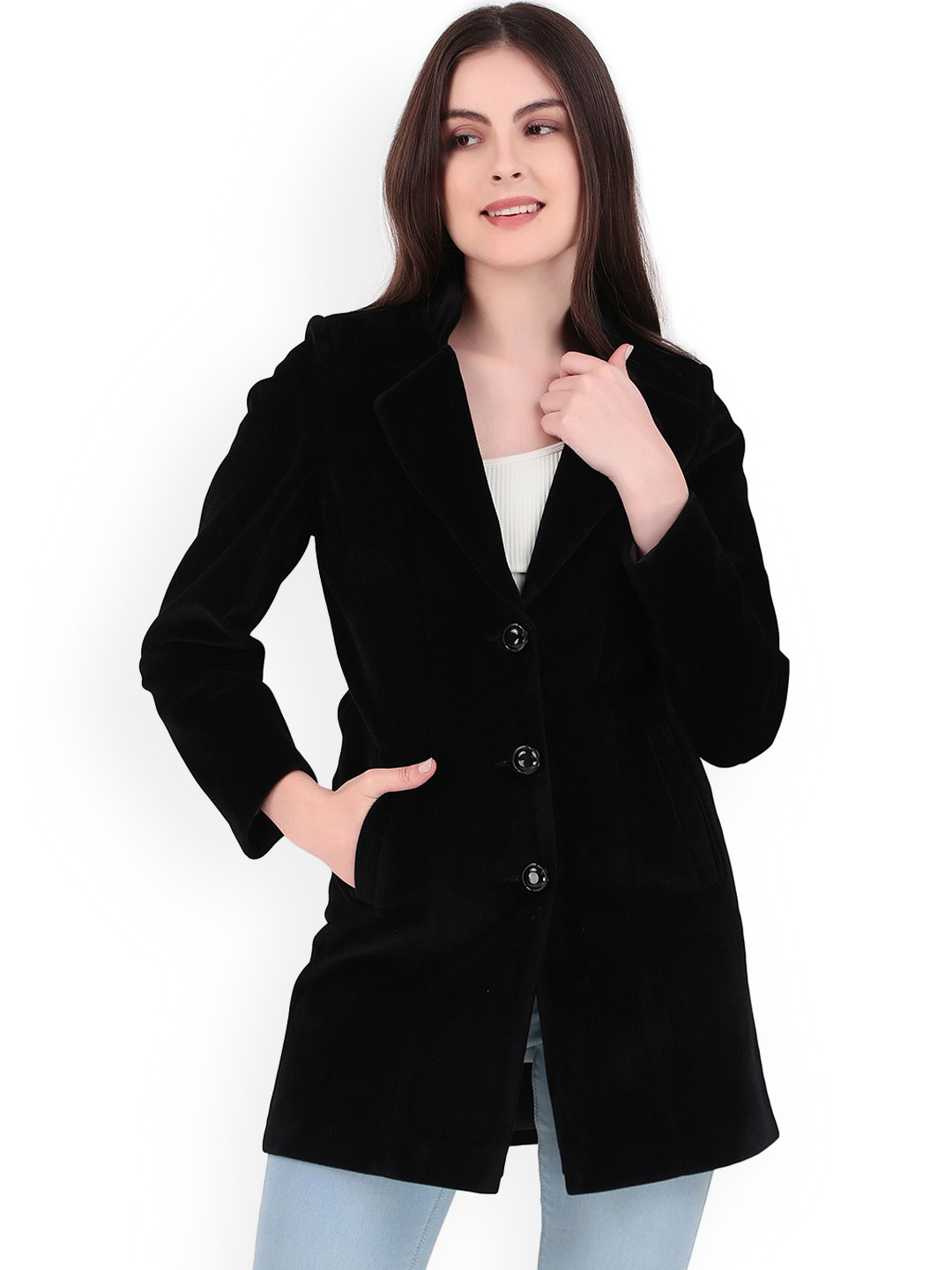 Brazo Single Breasted Longline Overcoat