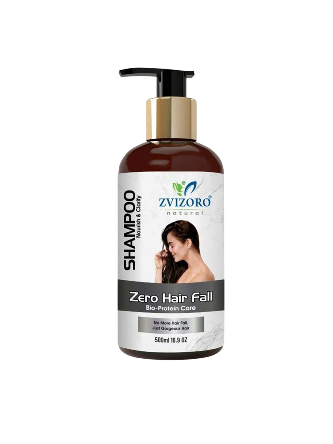 ZVIZORO Zero Hair Fall Control Shampoo With Vitamin E - 500 ml