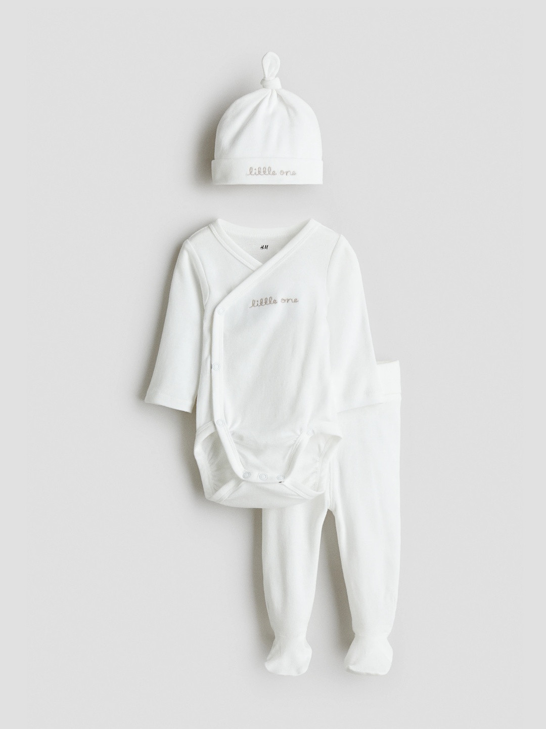 H&M Boys 3-Piece Cotton Jersey Set