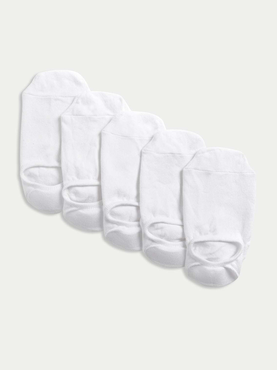 Marks & Spencer Men Pack Of 5 Cool & Fresh Invisible Trainer Shoe Liner Socks