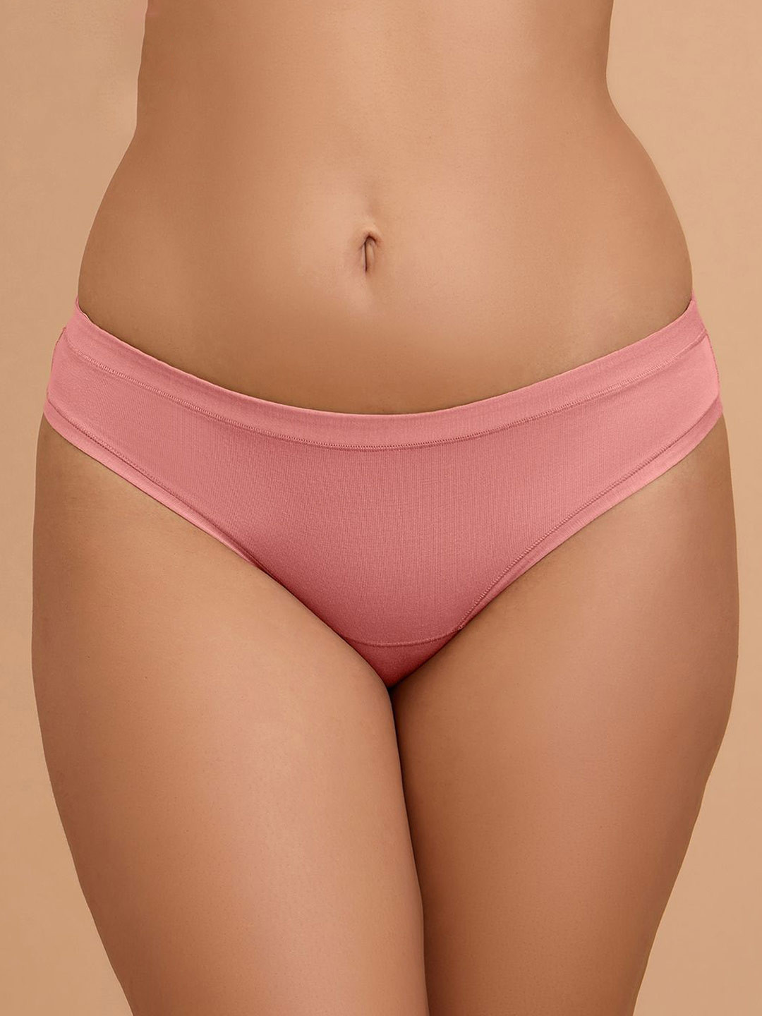 Nykd Women Solid Low-Rise Breathable Super Absorbent Bikini Briefs