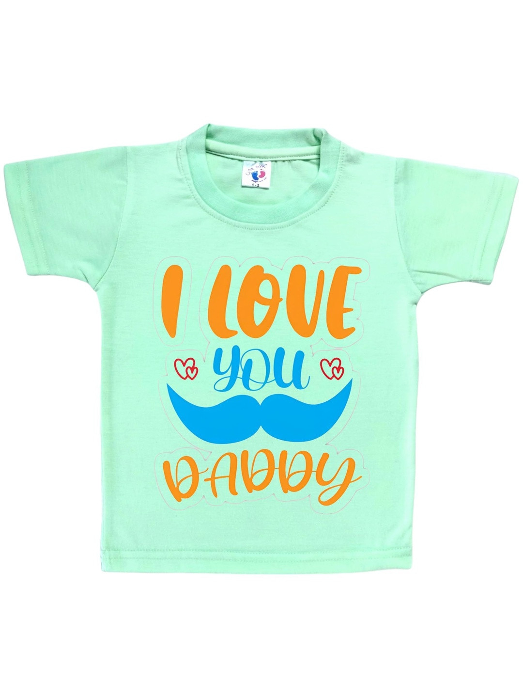 Cute Pals Kids Printed Round Neck Short Sleeves T-shirt