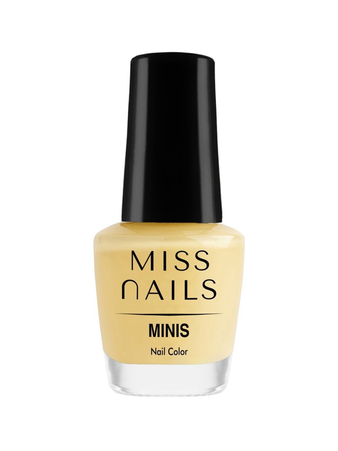 MISS NAILS Minis Long Lasting Nail Polish - 6 ml - Calming Lemon