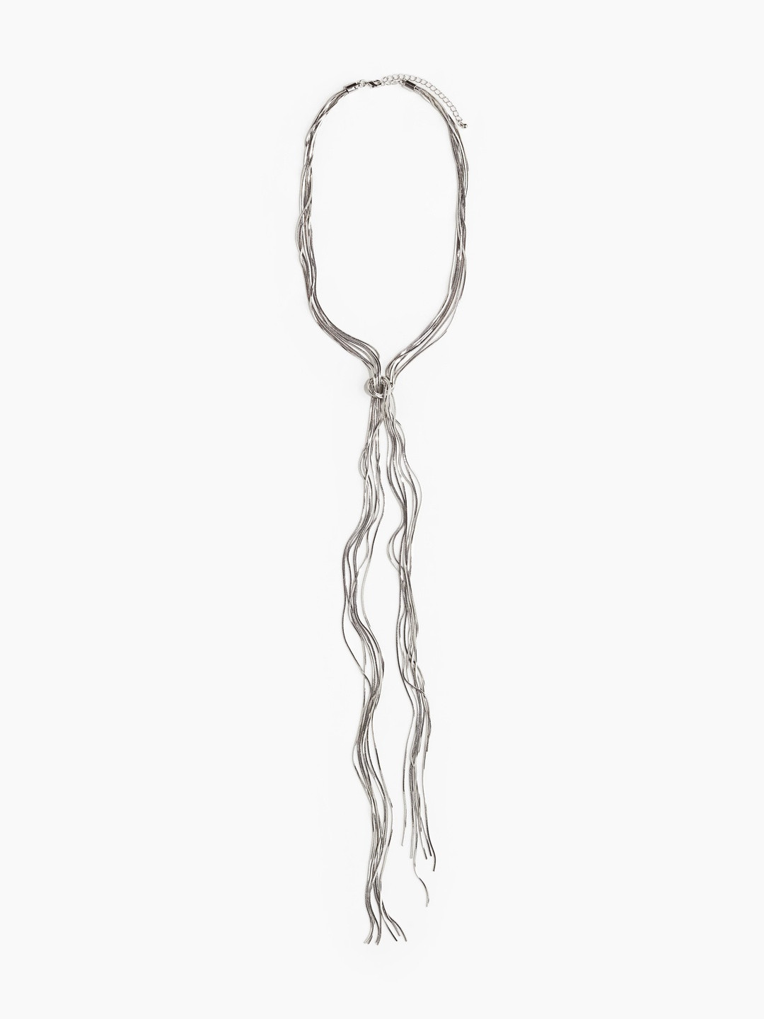 H&M Women Snake Chain Lariat Necklace