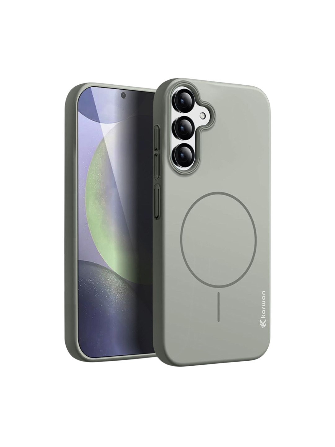 Karwan Geometric Printed Samsung Galaxy S25 FE Back Case