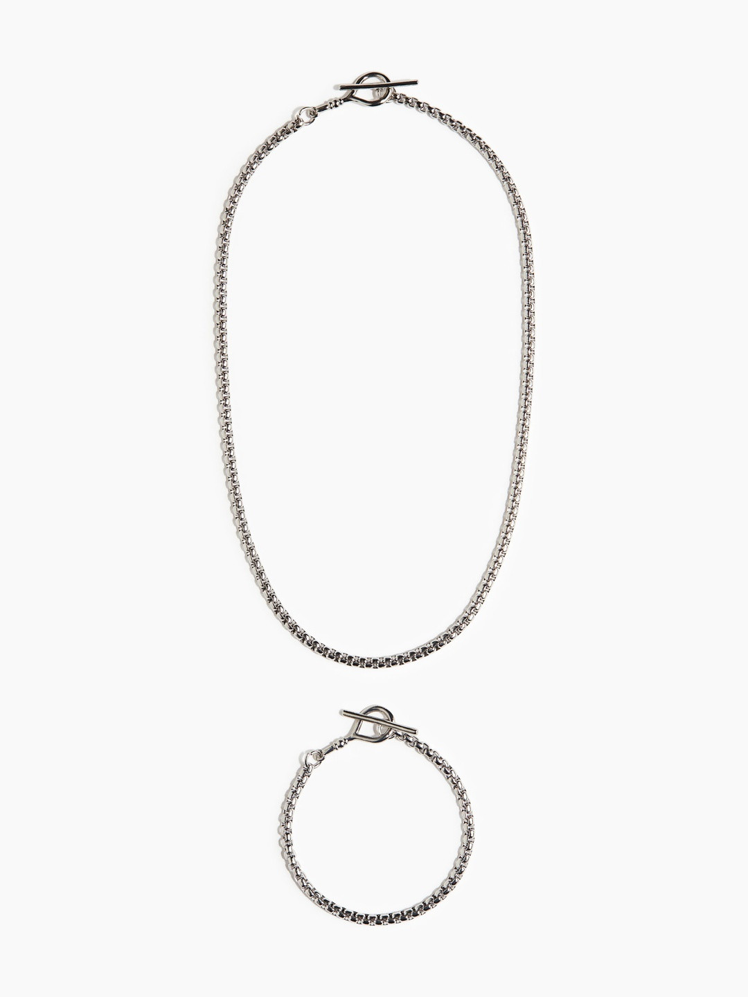 H&M Men 2-Pack Necklace And Bracelet