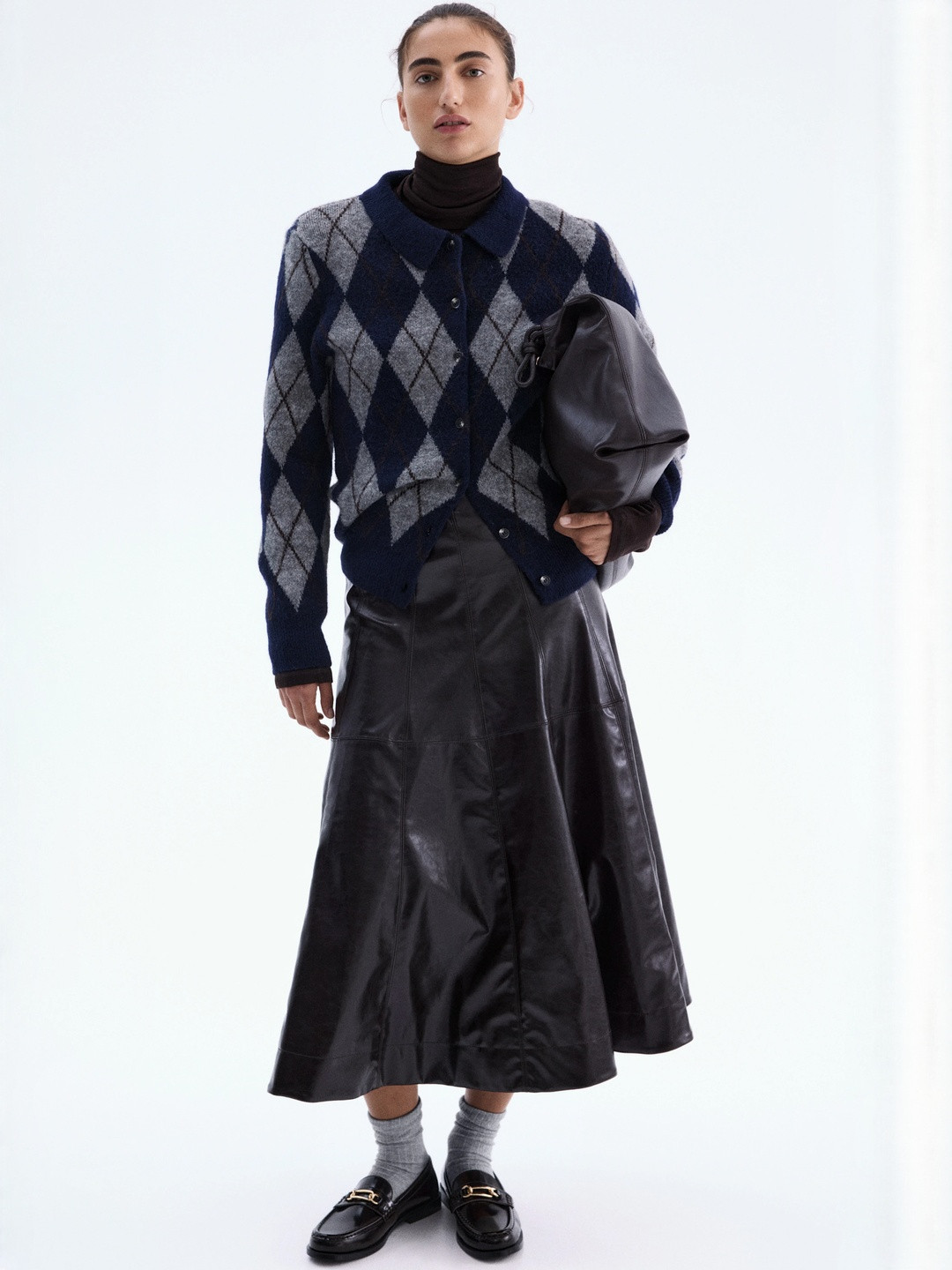 H&M Women Collared Cardigan Sweater