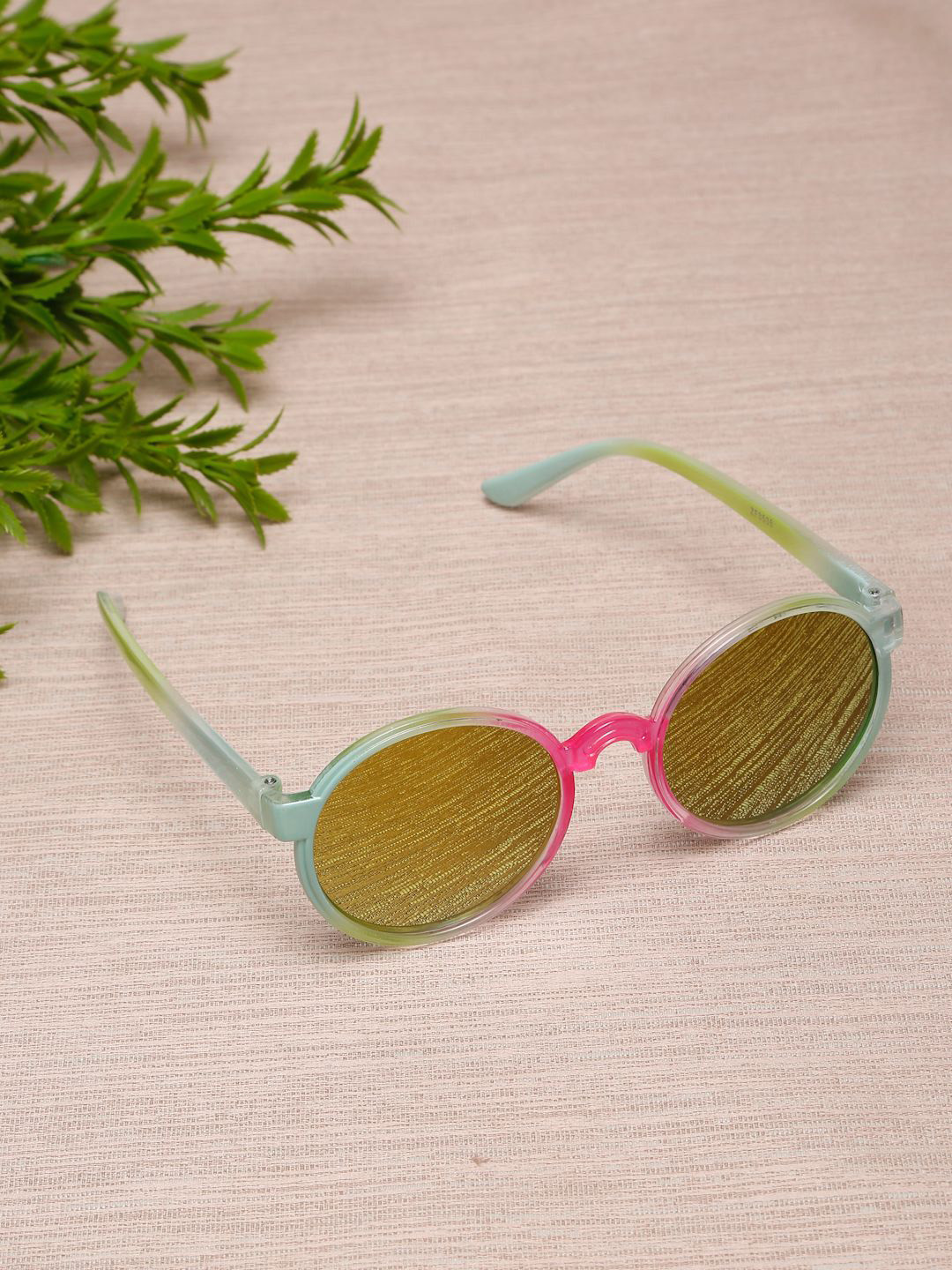 Stoln Girls Full Rim Round Sunglasses with UV Protected Lens 3535B