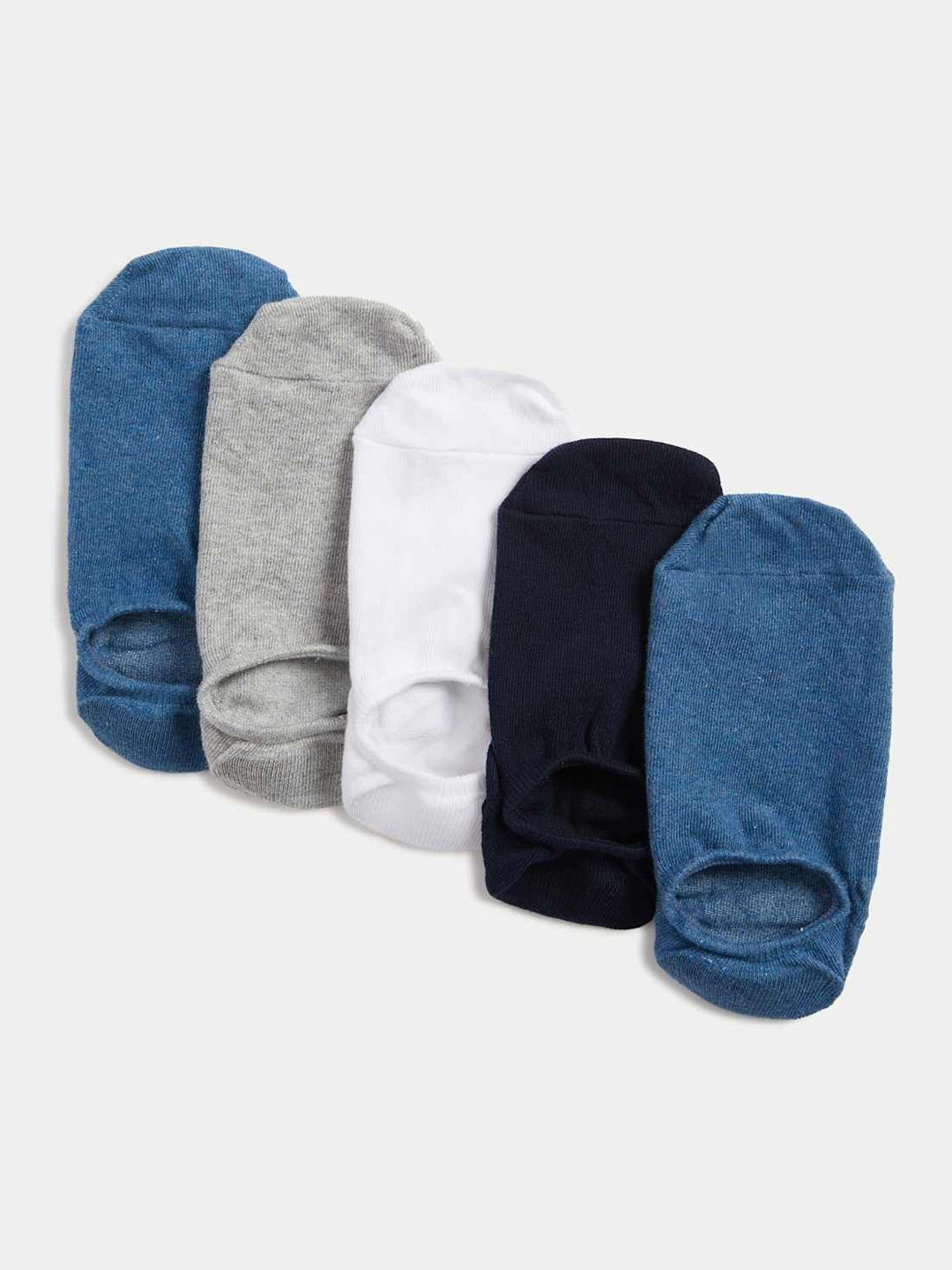 Marks & Spencer Men Pack Of 5 Shoe Liner Socks