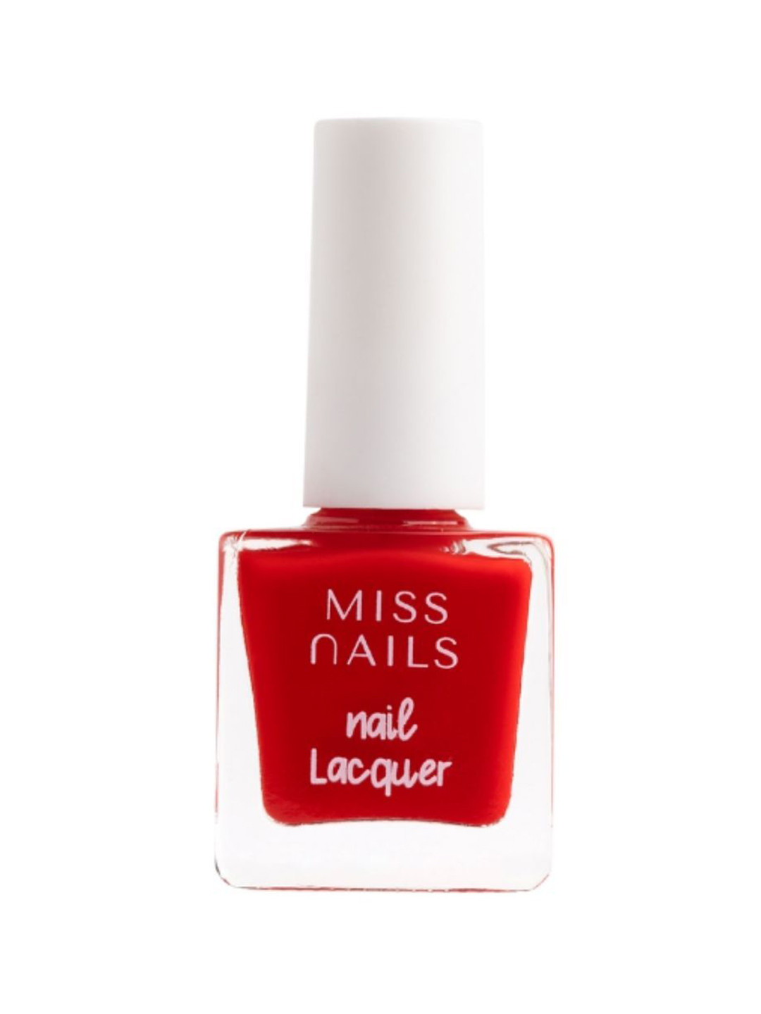 MISS NAILS Nail Lacquer Long Lasting Nail Polish - 8 ml - Cherry Red