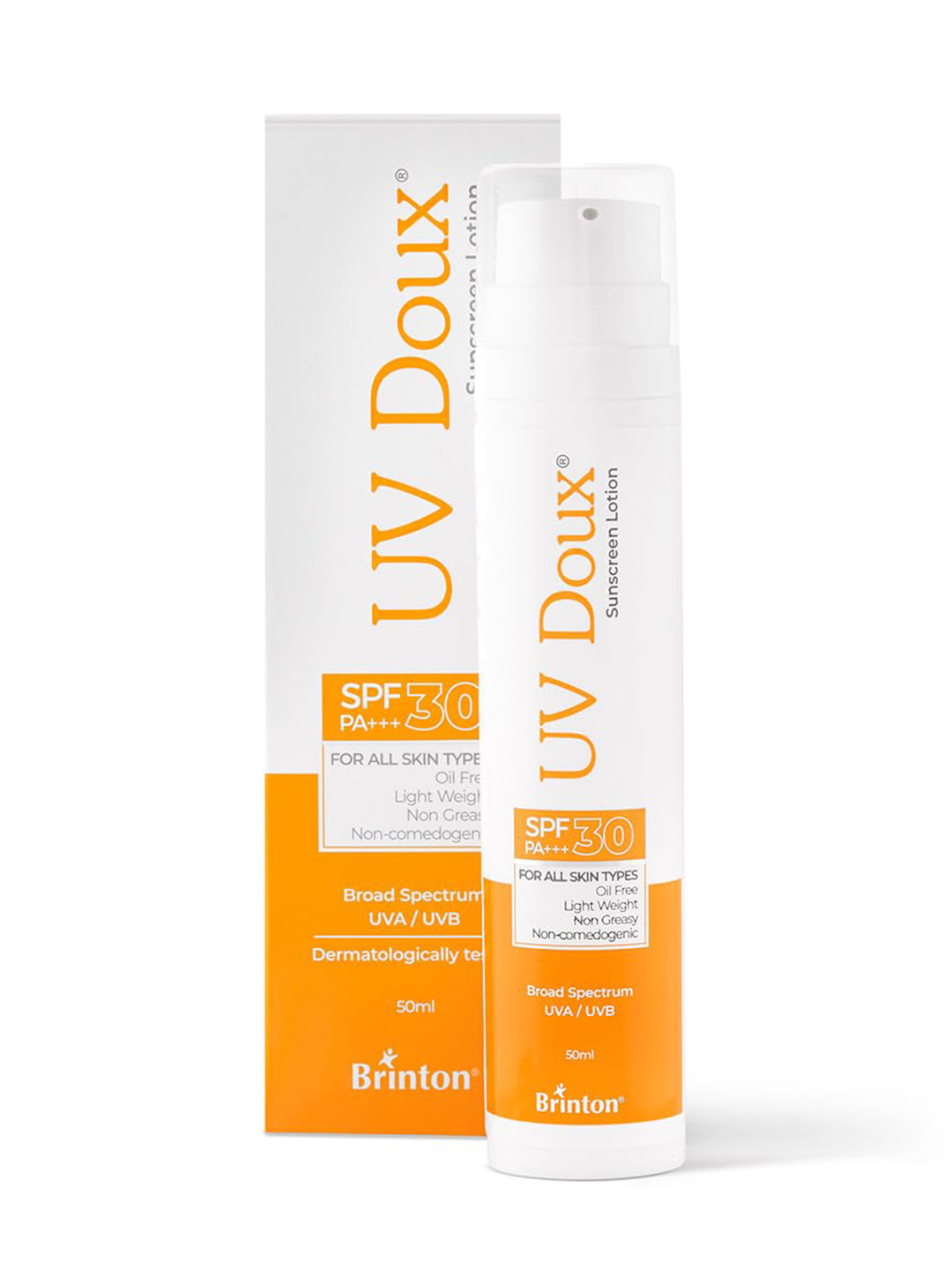 Brinton UV Doux Sunscreen Lotion with SPF 30 - 50ml