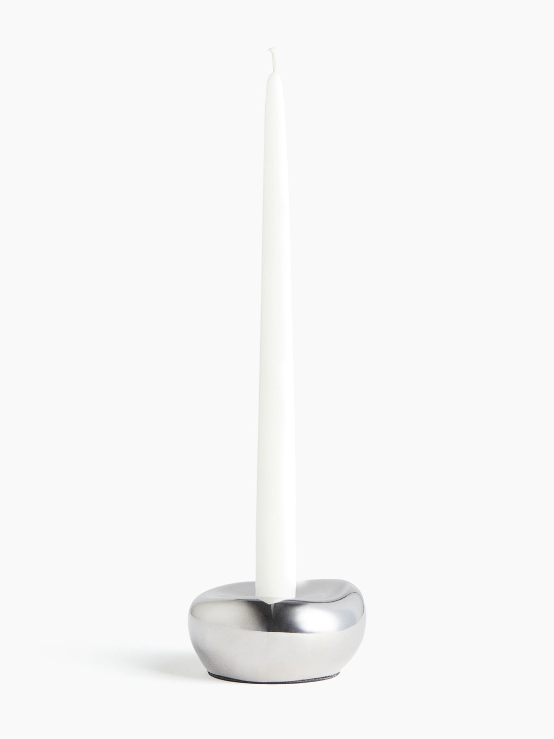 H&M Silver-Toned Metal Candle Holder