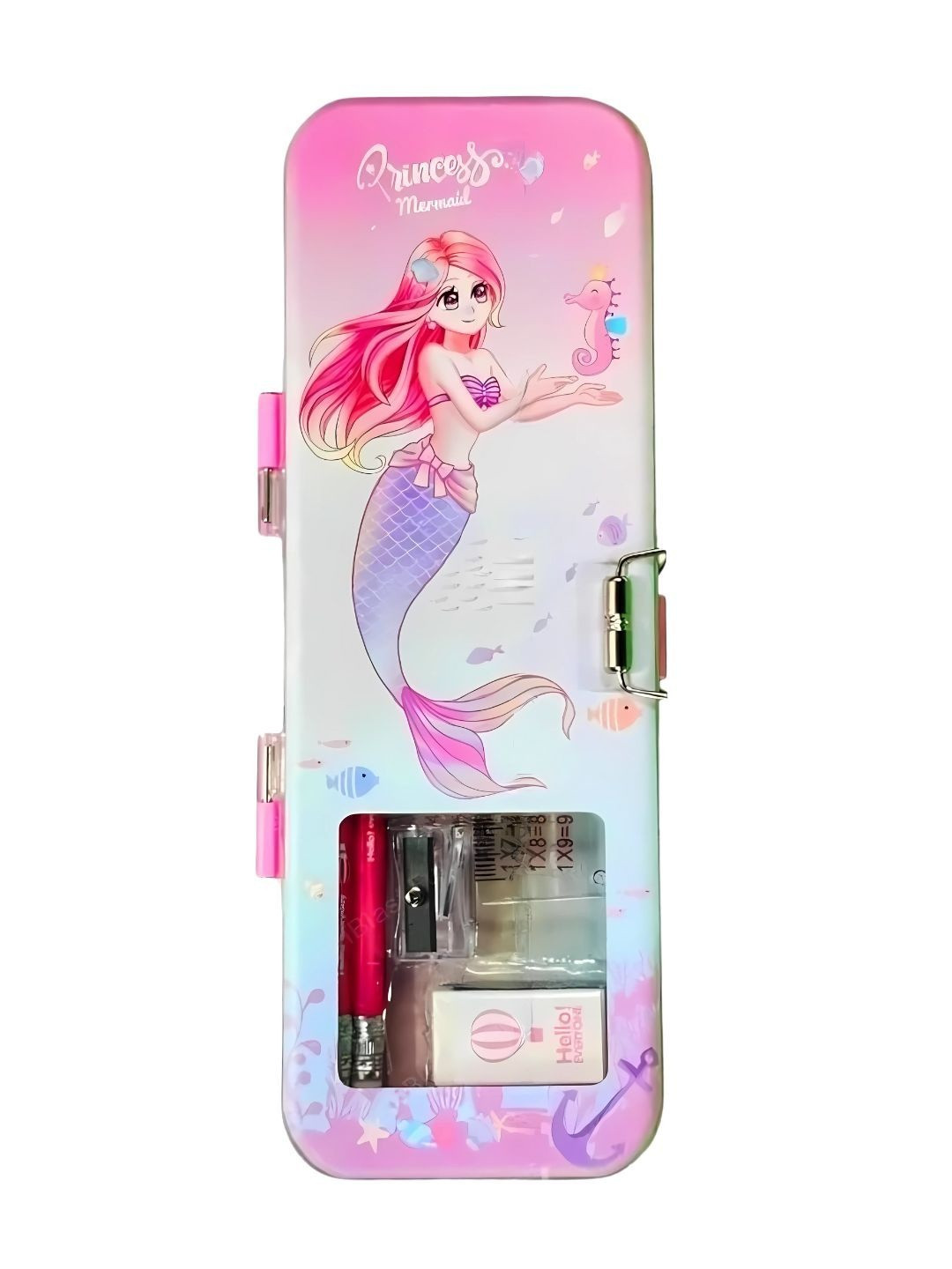 YK Kids Pink Printed Pen Cases Stationery