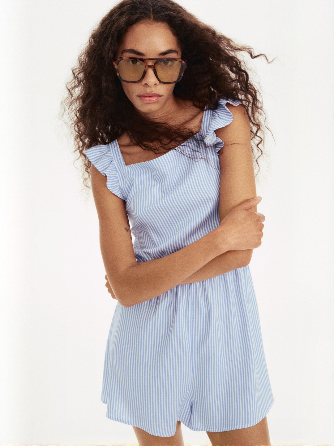 H&M Tie-back playsuit