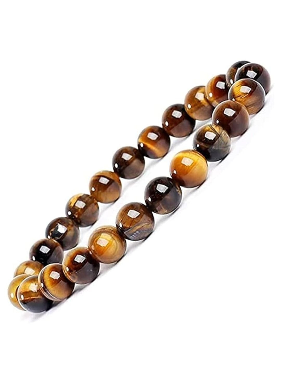 Anouk Metal Tigers Eye Elasticated Bracelet