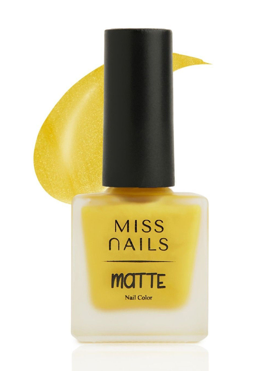 MISS NAILS Long Lasting Nail Polish - 8 ml - Metallic Gold