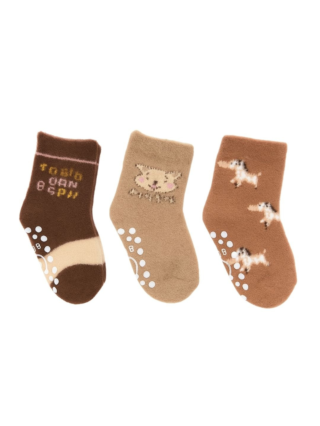 Cdeck Kids Pack of 3 Rabbit Wool Socks