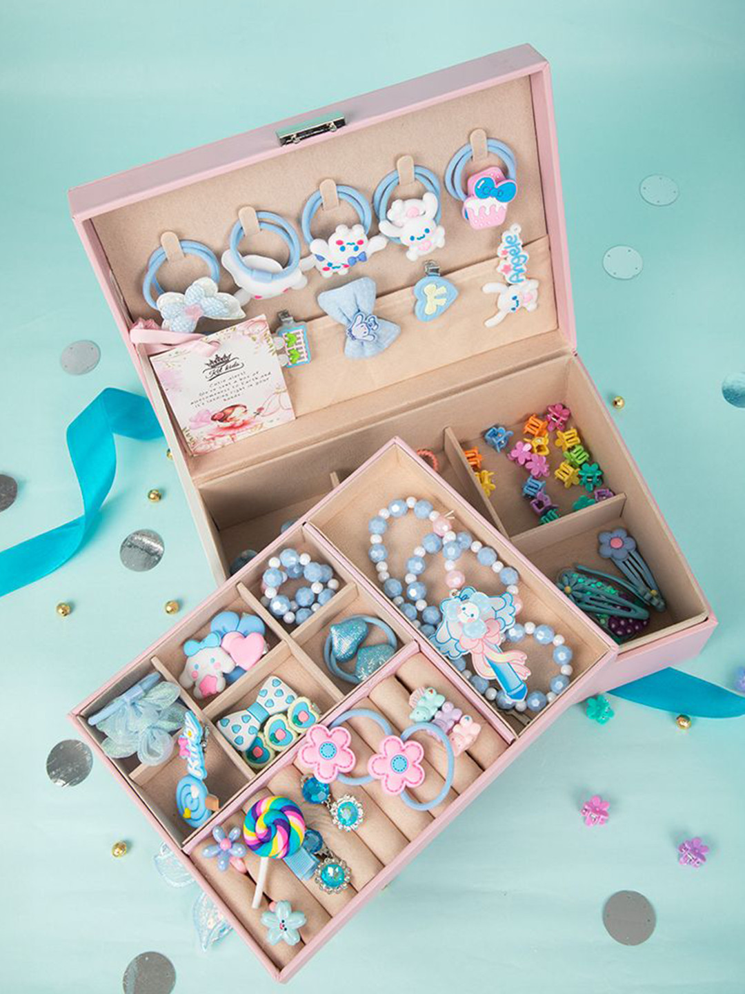 KET KIDS Girls Hair Accessory Set Gift Box