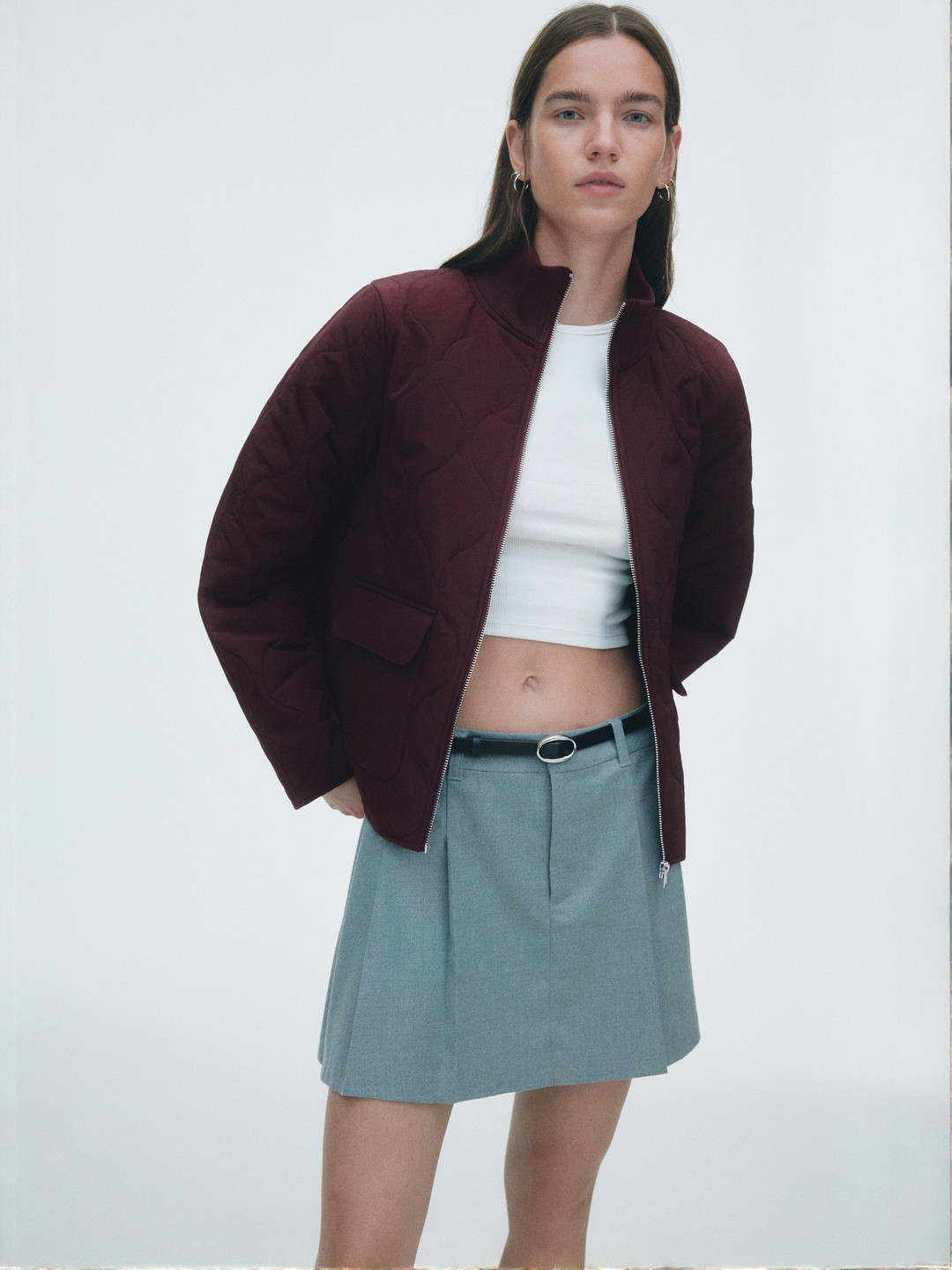 H&M Oversized Quilted Jacket