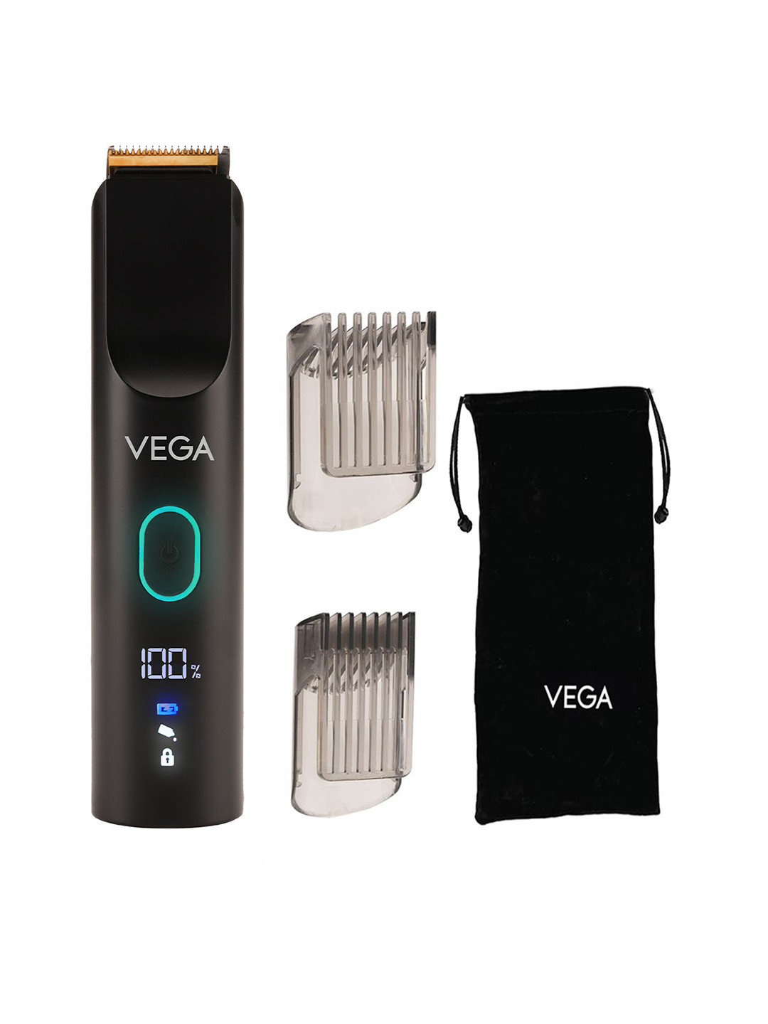 VEGA SmartOne Series S1 VHTH-30 Waterproof Trimmer With 120 Minutes Runtime - Black