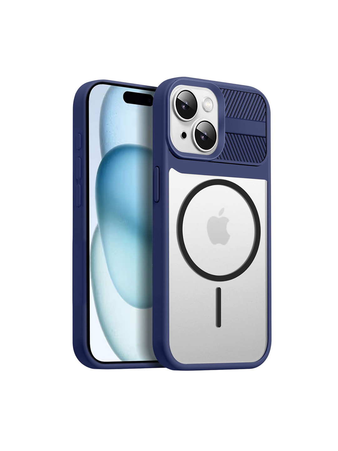 Karwan Magnetic Clear iPhone 15 Back Case