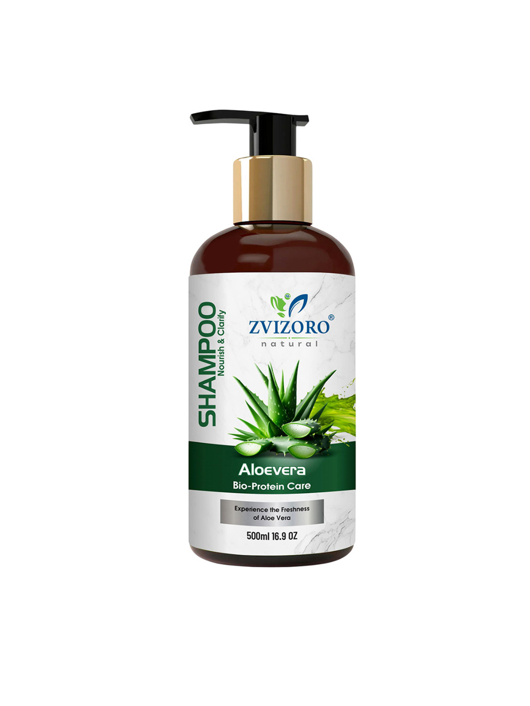 ZVIZORO Aloe Vera Hair Shampoo For Healthy Hair - 500 ml