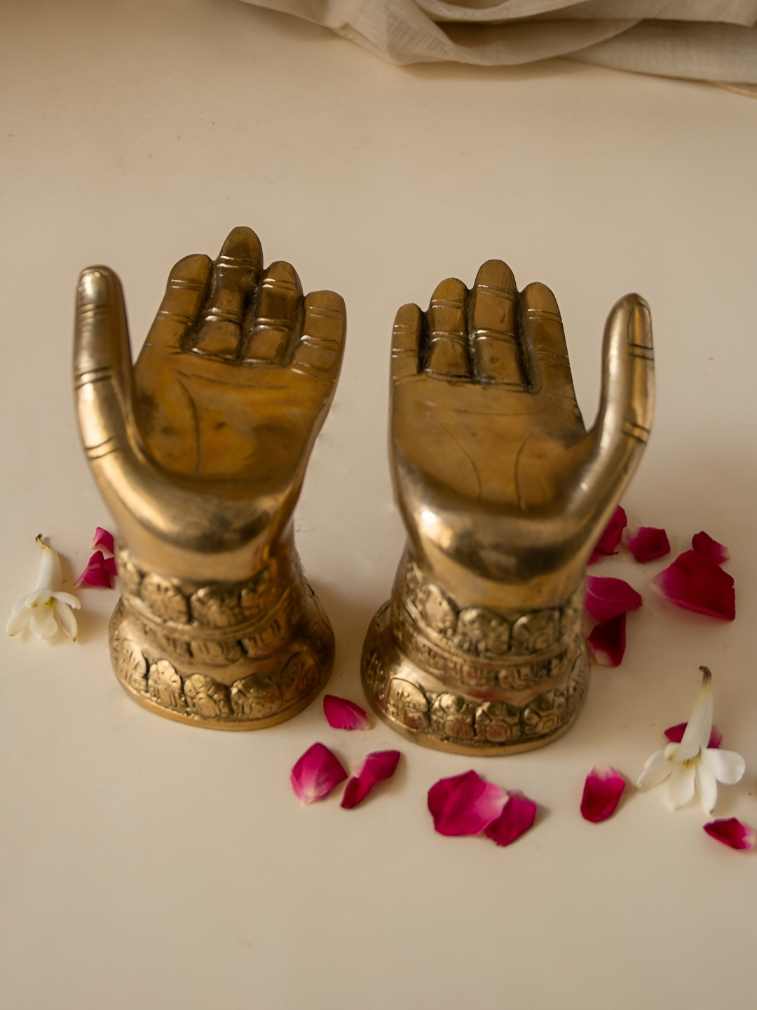 Imli Street Gold-Toned Curio Natural Showpiece