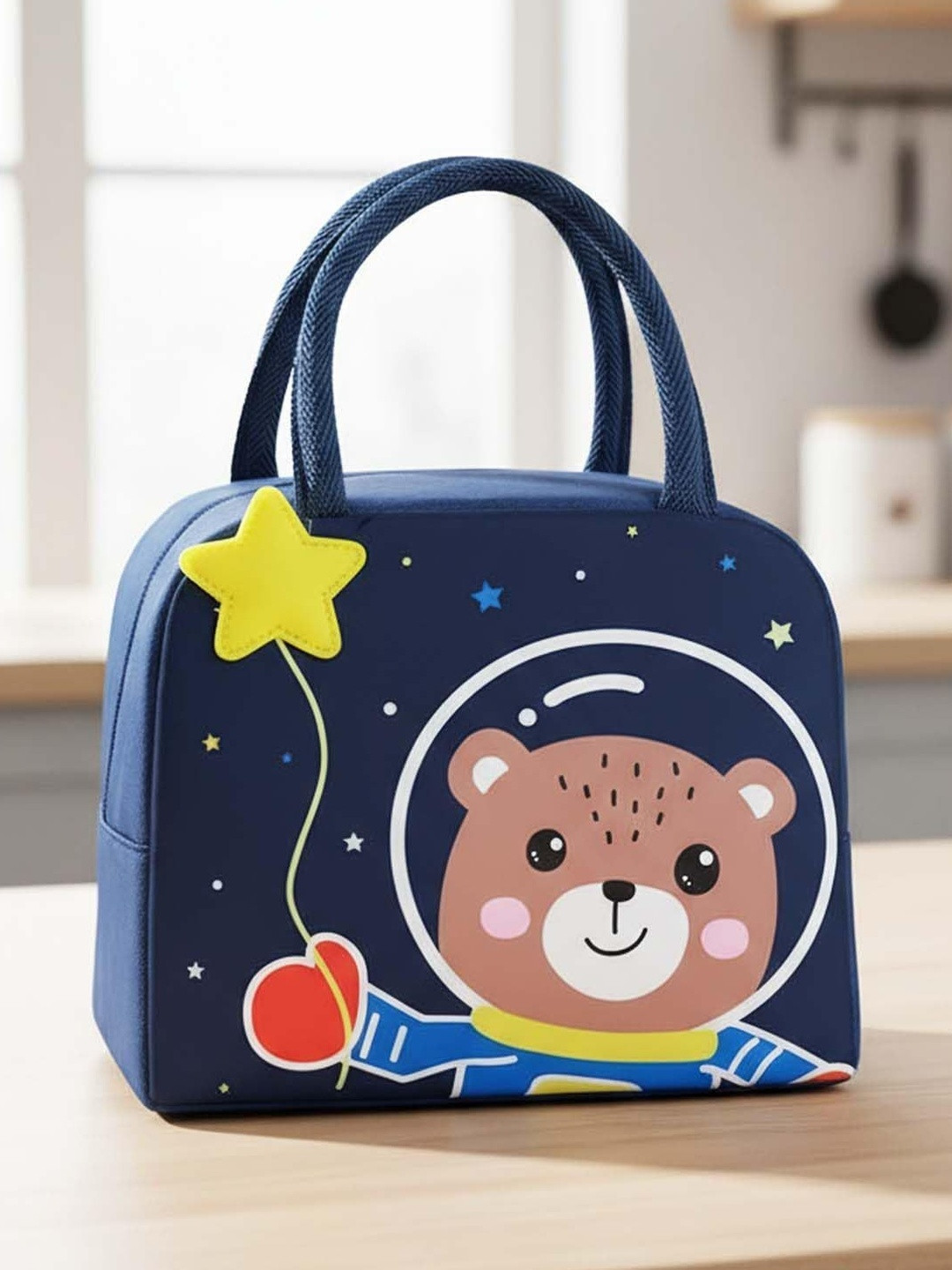 Go Hooked Kids Lunch Bag with Astronaut Bear Design