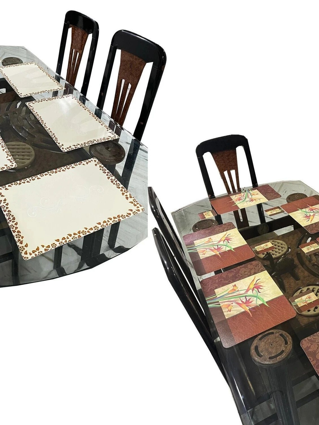 LaVichitra Set of 12 Printed Table Placemat