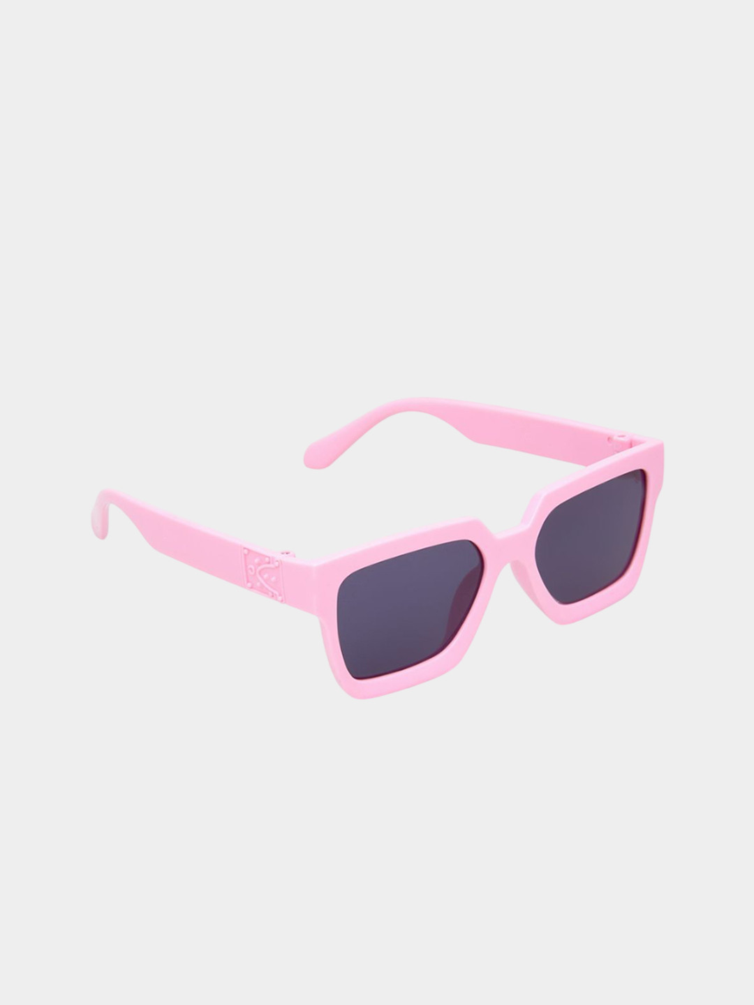 KIDSUN Girls Square Sunglasses with UV Protected Lens 8813_PINK_GREY
