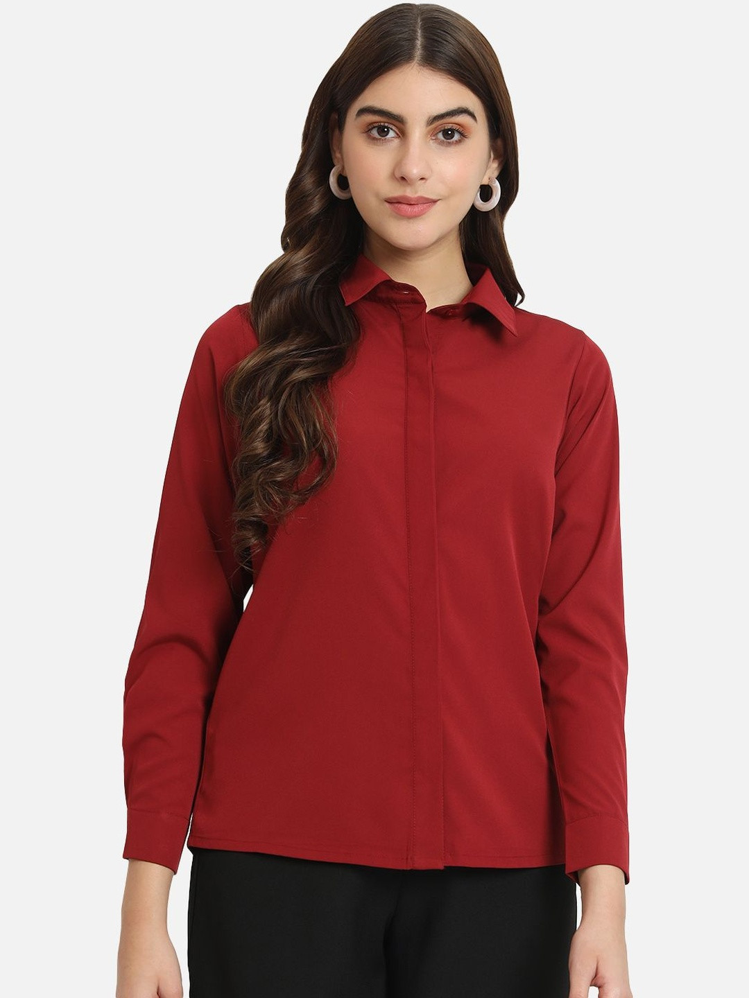 SZN Women Office Wear Formal Shirt