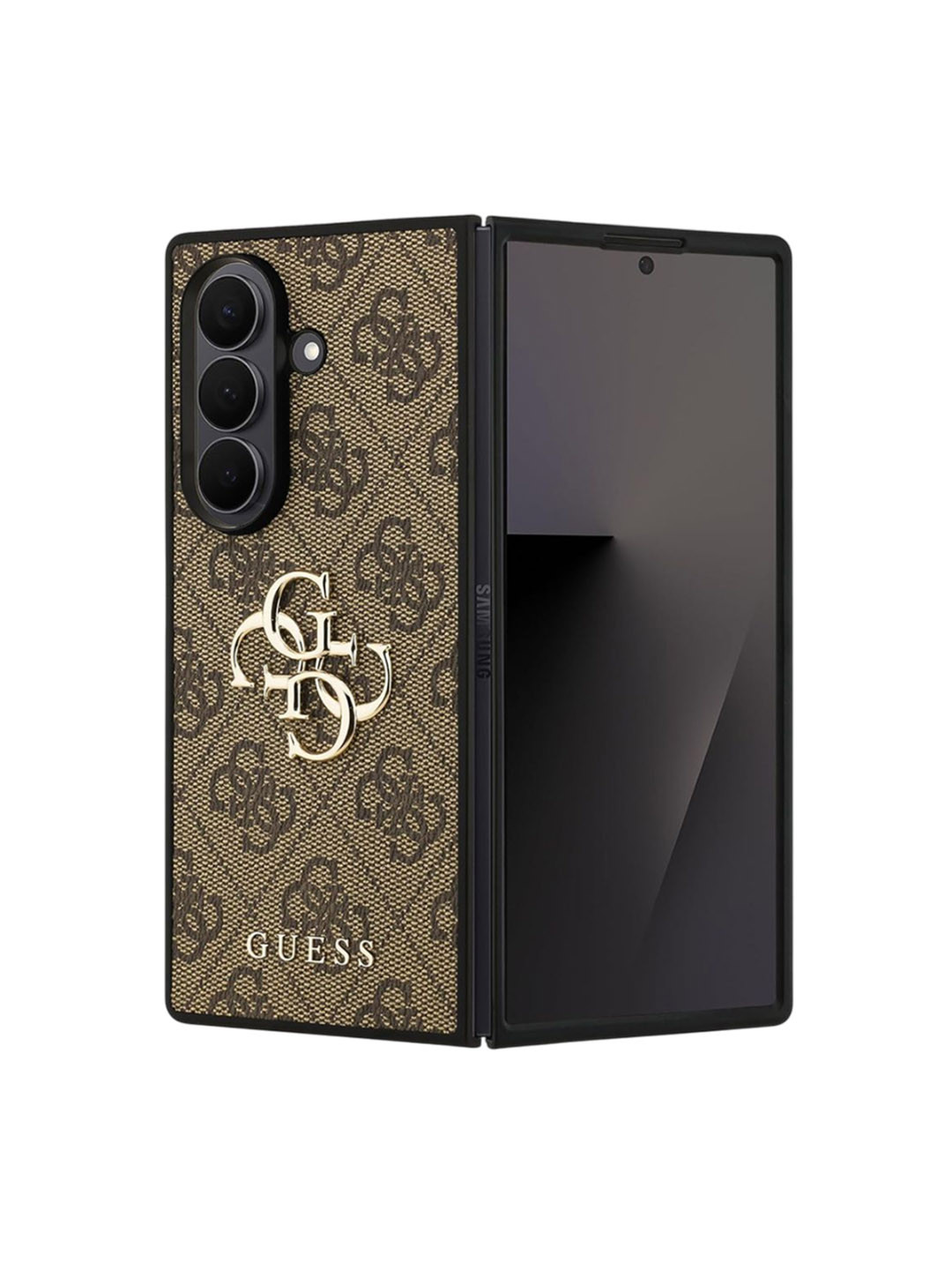 GUESS Printed Samsung Galaxy Z Fold7 5G Polycarbonate Back Case