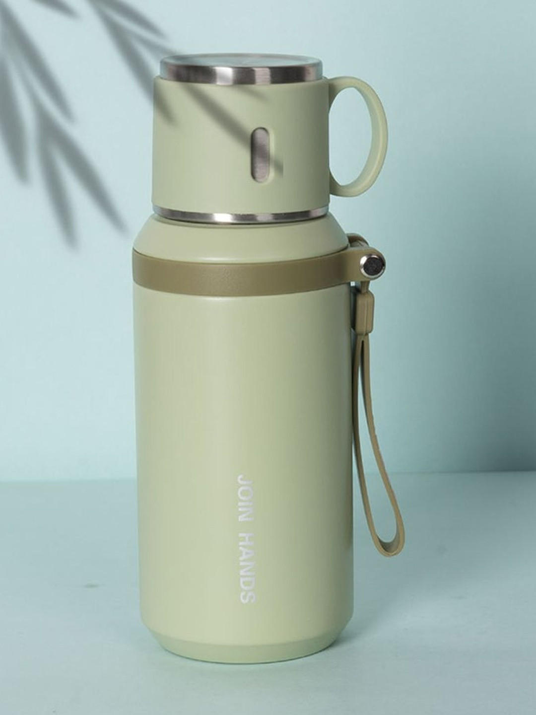 AARVI DECOR STUDIO Green Stainless Steel Airtight Water Bottle