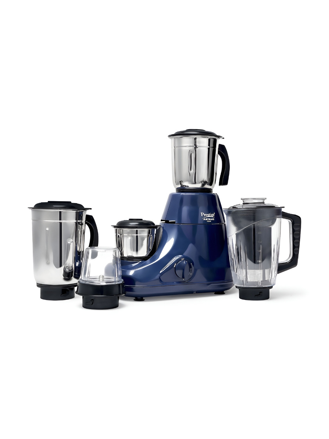Prestige Blue & Black BPA-Free 750W Juicer Mixer Grinder