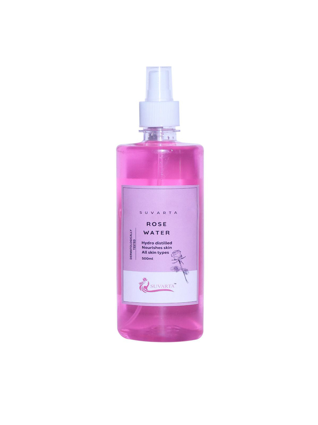 SUVARTA Rose Water Toner For Nourished Skin - 500 ml