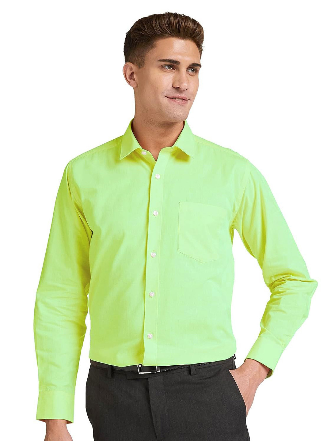 CB-COLEBROOK Spread Collar Cotton Formal Shirt