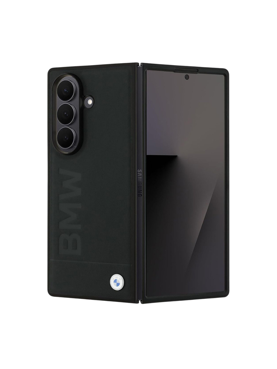 BMW Leather Samsung Galaxy Z Fold7 5G Back Case