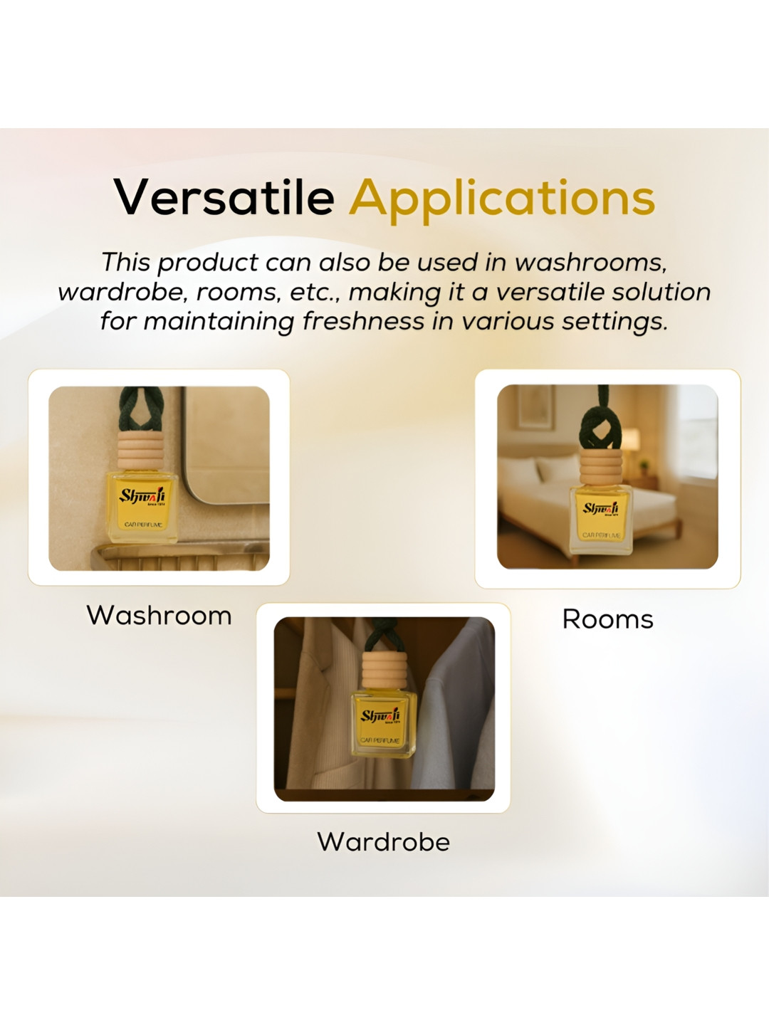 SHIVAJI Transparent Candy Car Air Freshener - 8 ml