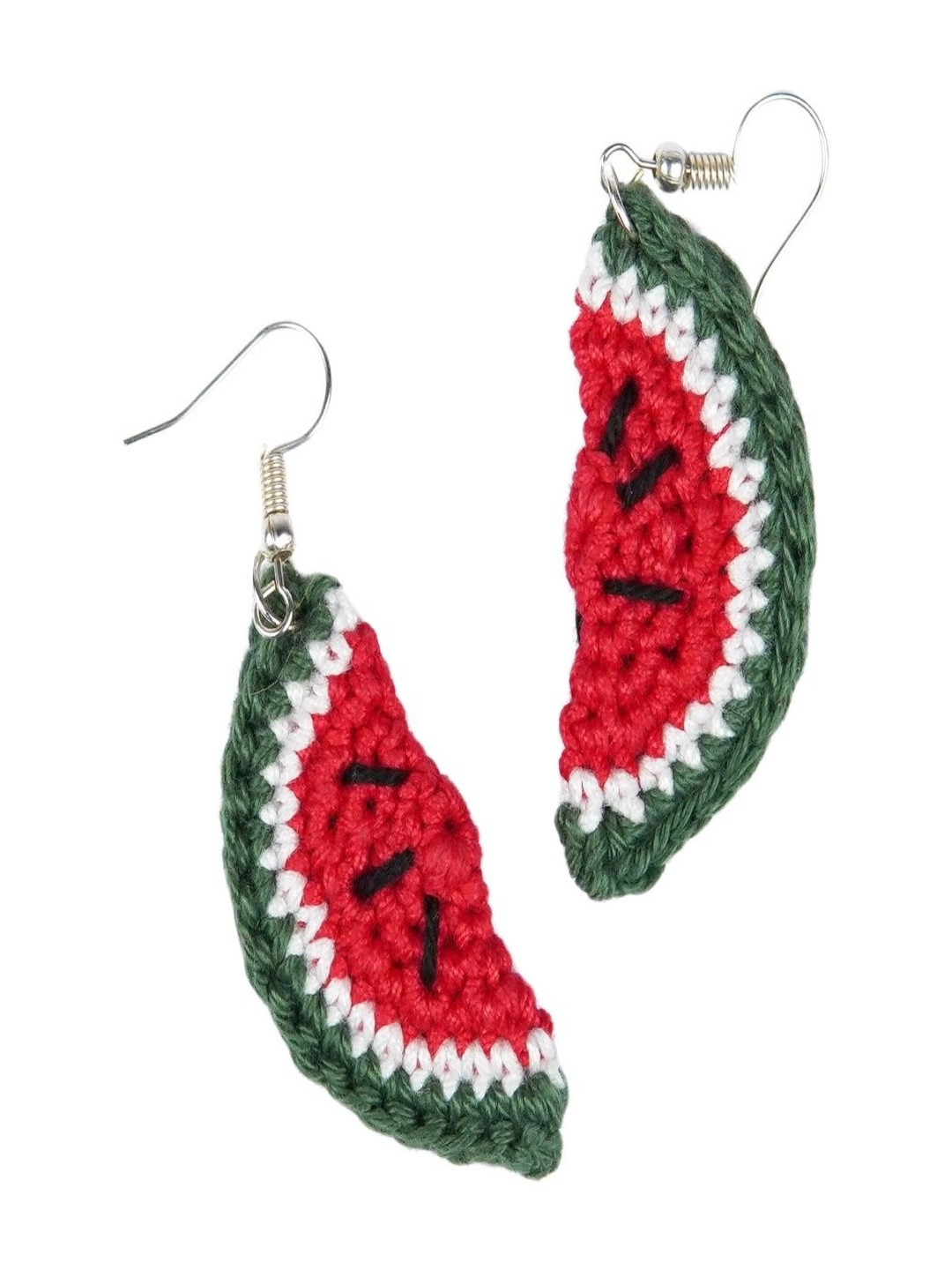 AHANDCRAFTEDGAATHA Artificial Beaded Quirky Drop Earrings