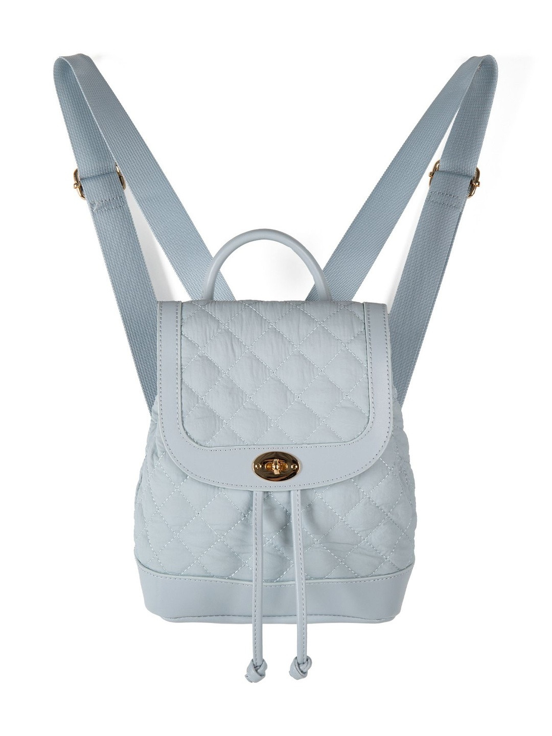 CORSICA Blue Large Solid Backpacks