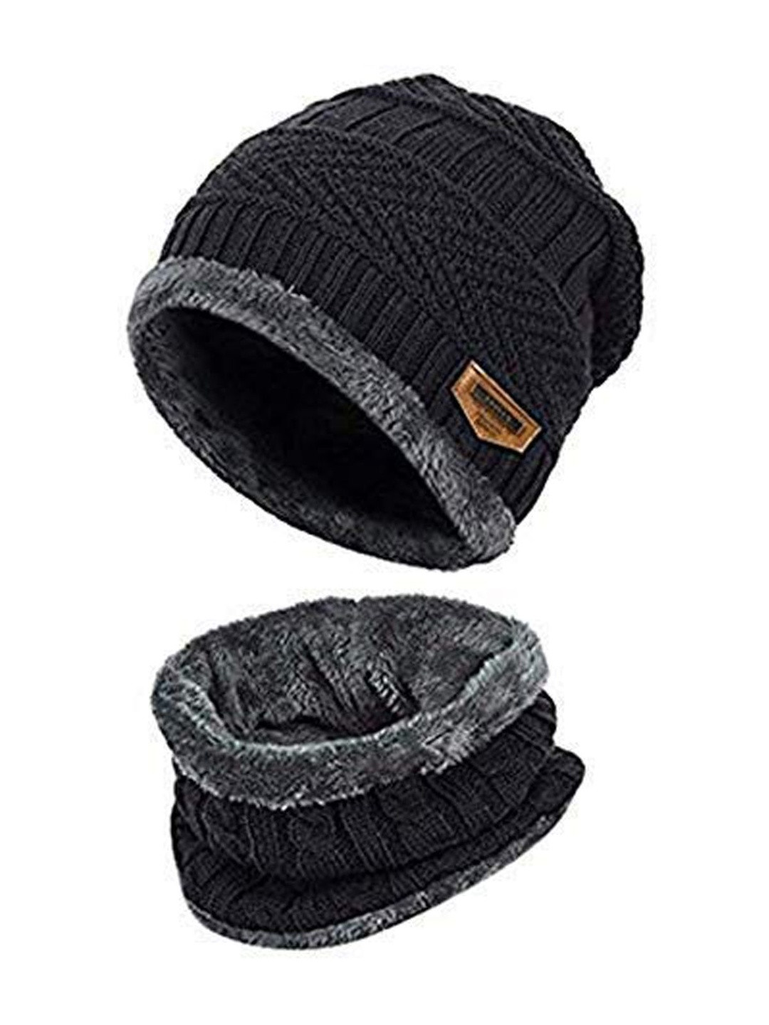Navkar Crafts Winter Beanie Scarf Set