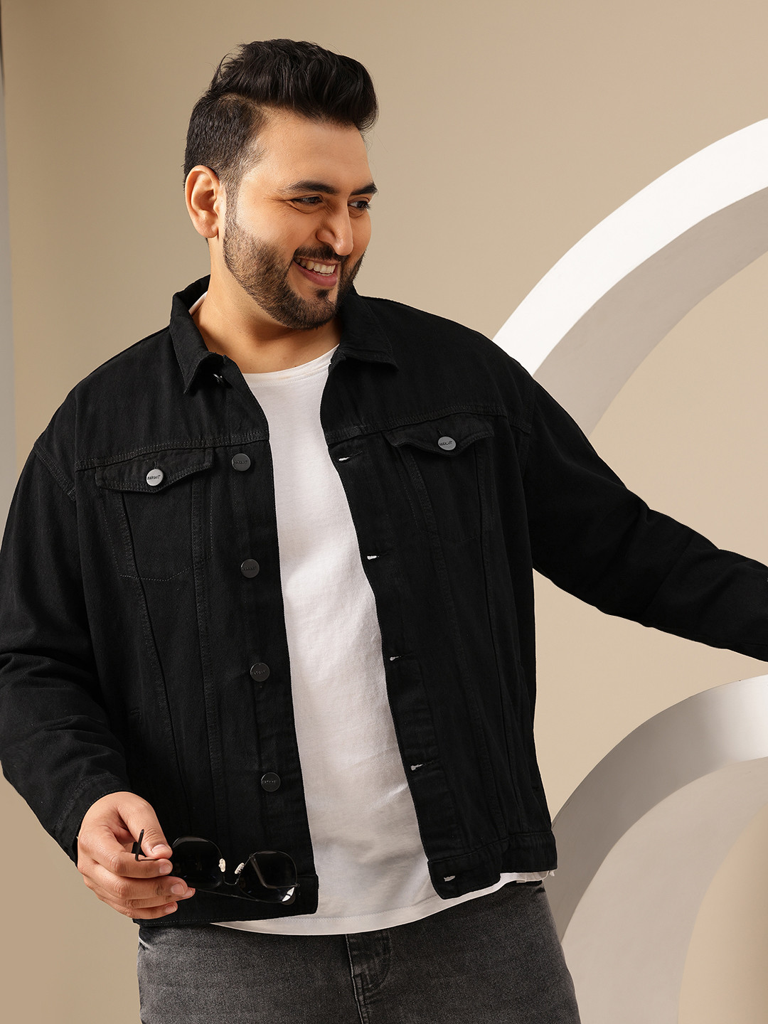 Sztori Plus Size Denim Jacket