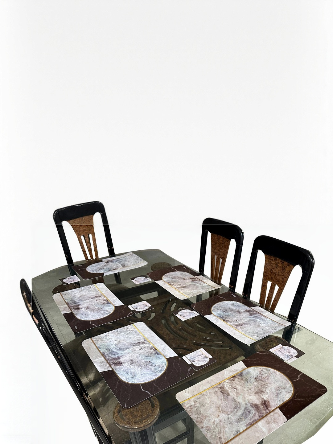 LaVichitra Rectangular Pack of 12 Table Placemat