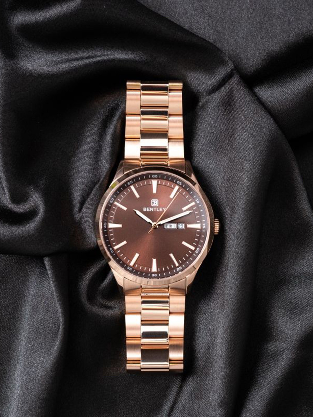 BENTLEY Unisex Dial & Stainless Steel Straps Analogue Multi Function Watch BL-13-47