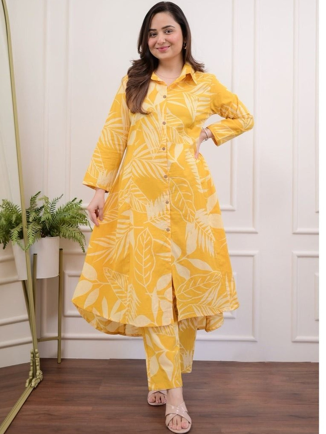 KALIN Printed Tunic With Trousers Co-Ords