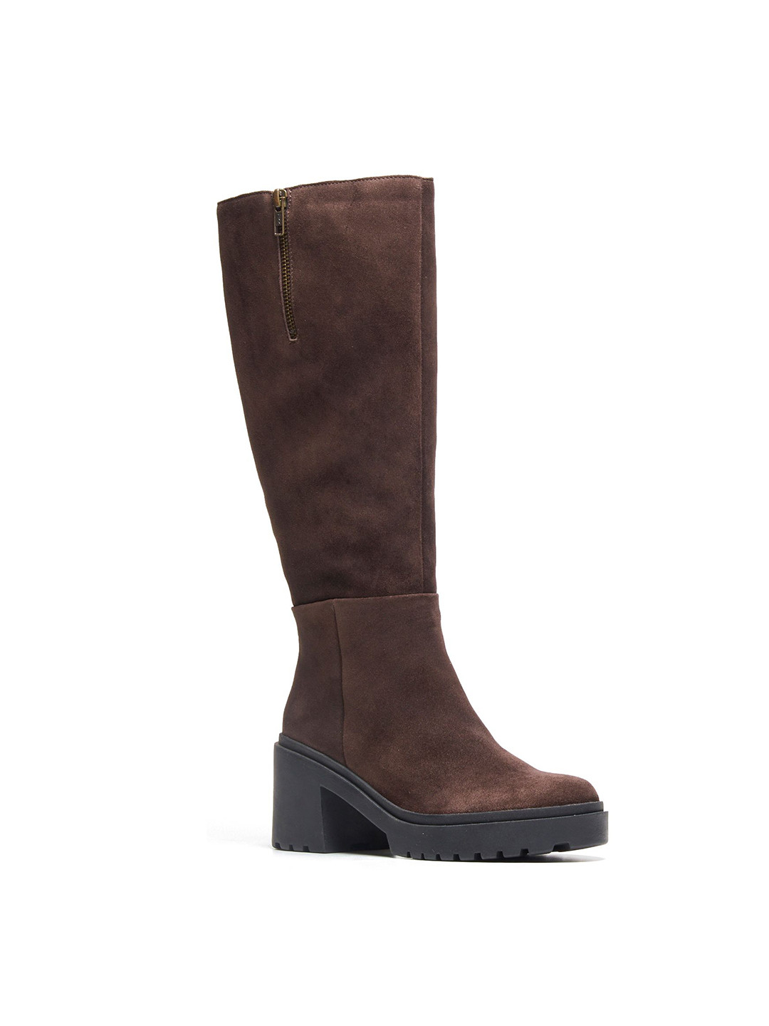 Peach Flores Meduza Women Leather Round Toe Regular Boots