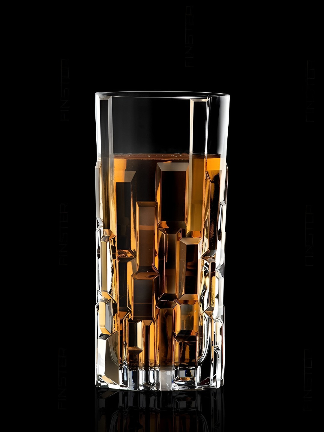 Inovique Enterprises Transparent 6 Pieces Dishwasher & Microwave Safe Water Glasses 300 ml